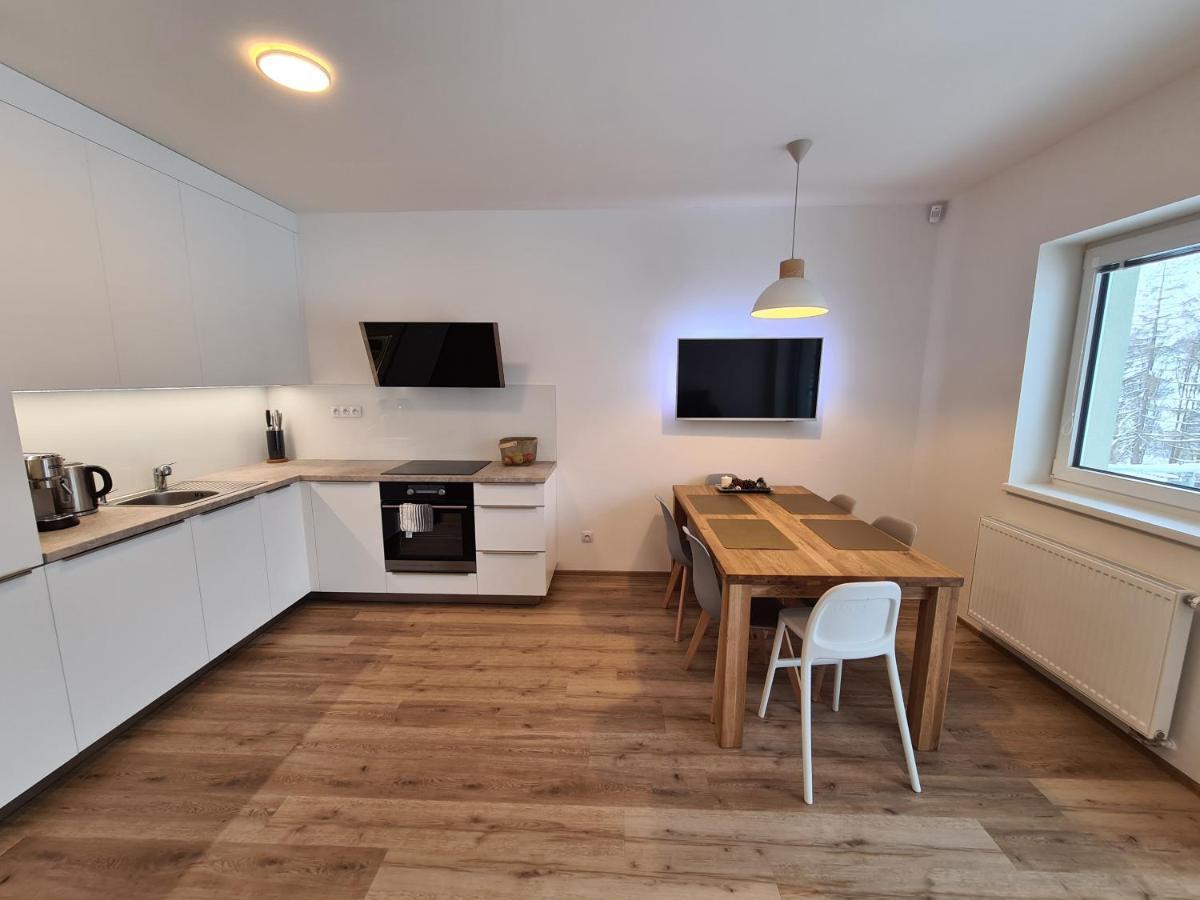 Apartman Utulno: Relax, Sauna A Vyberova Kava Horní Maršov Kültér fotó
